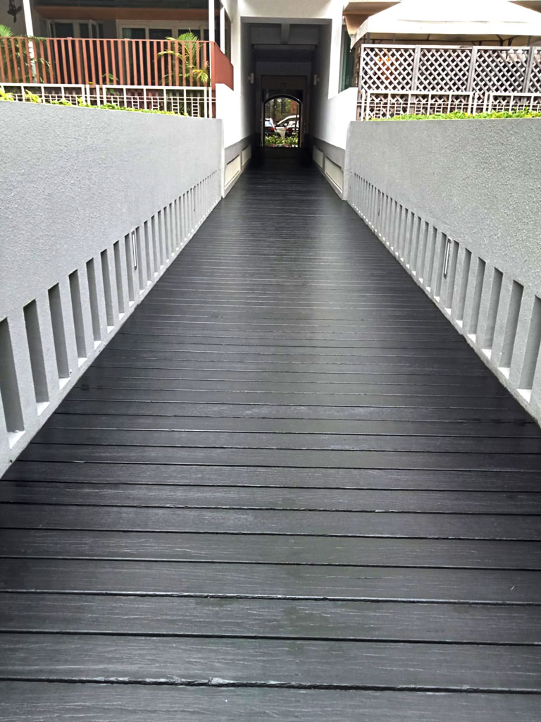 Wood floor installation in Singapore — parquet, timber and engineered wood